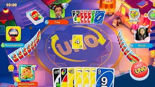 When You And Your Teammate Has The Best Cards In  UNO Gameplay [upl. by Nosduj271]