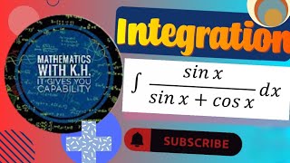 Integrate sin xsin x  cos x dx।।12 Math।।। important integration।।cbsewbchse [upl. by Eibur]