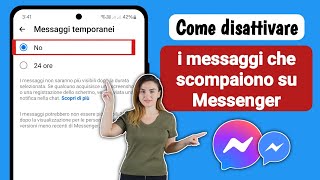 Come disattivare i messaggi che scompaiono su Messenger  2024 [upl. by Ivens]