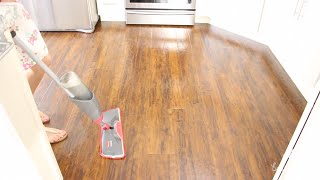 How To Clean Laminate Wood Floors amp Care Tips [upl. by Yenwat]