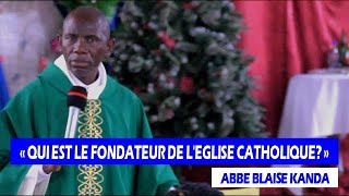 QUI EST LE FONDATEUR DE LEGLISE CATHOLIQUE [upl. by Revkah]