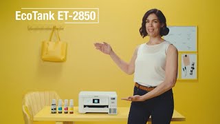 Meet the Epson EcoTank ET2850 [upl. by Bopp90]