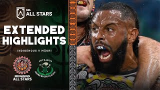 2024 NRL All Stars  Indigenous v Māori  Extended Highlights [upl. by Merwin555]