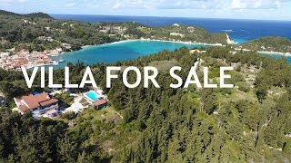 Villa for sale  Villa Panorama in Lakka Paxos [upl. by Sirraf]