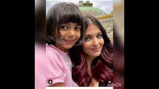 Abhisekh Bachchan lovely Daughter Aardhya Bachchan amp beautiful wife Aishwarya raiampAll bachchn family [upl. by Pryor]