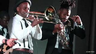 Hypnotic brass ensemble live at south shore cultural center [upl. by Onahpets]