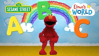 Elmos World ABC Learn about the Alphabet Balls and Colors  Sesame Street Compilation [upl. by Enirual]