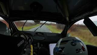 Rallye du Médoc 2023 APion  MPerrinaud Clio R3 4eme temps scratch [upl. by Kiefer]