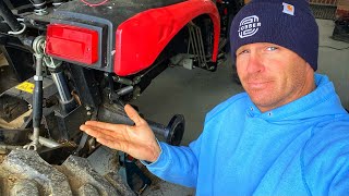 How to reseat a tractor tire bead for FREE Do It Yourself [upl. by Ahsinik]