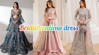 walima bridal dressnew walima dressvalima dress design for brides [upl. by Kacie887]