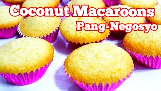 COCONUT MACAROONS How to Make Coconut Macaroons FILIPINO DESSERT PANG NEGOSYO DESSERT LECHEROONS [upl. by Ecyt100]