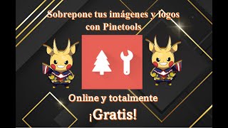 ✨Como sobreponer imagenes yo logos online y gratis✨ [upl. by Bill]