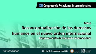 Reconceptualización de los derechos humanos en el nuevo orden internacional [upl. by Ahael]