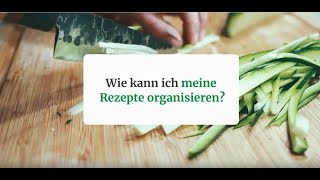 Cookidoo ® Tutorial Wie kann ich meine Rezepte organisieren [upl. by Bagger838]