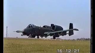 A10s And F15s At RAF Bentwaters May 1992 AIRSHOW WORLD [upl. by Elimac249]