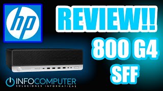 HP Elitedesk 800 G4 SFF reacondicionado Review ✅ Mejor Pc para TRABAJAR [upl. by Ardnayek]