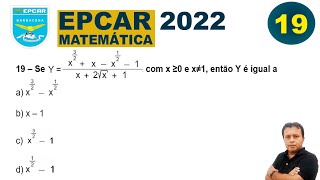 EPCAr 2022  Matemática  Questão 19 [upl. by Eneres]