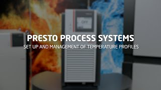 PRESTO  Set up and management of temperature profiles  JULABO [upl. by Salta795]