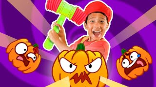 HALLOWEEN SURPRISE EGGS 🎃 KIDS SONG [upl. by Gunner]