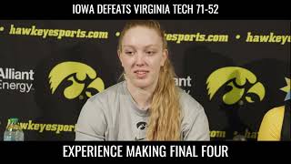 Iowa Womens Final Four Experience hawkeyes [upl. by Luella516]