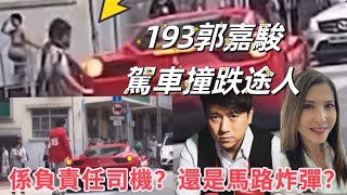 李咪博咀：193郭嘉駿駕車碰跌途人，係負責任司機？還是馬路危機 [upl. by Hguh58]