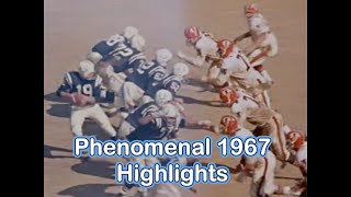 Phenomenal 1967 NFL Highlights Week 1 Western Conference [upl. by Mehalick911]