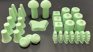 Crushing green pastille baking sodaAsmr baking sodasatisfying explore [upl. by Ciaphus]