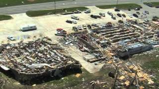 Hackleburg Tornado Damage Aerials Part 2 [upl. by Hotchkiss812]