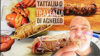 Tattaliu  Trattaliu Ricetta di Sardegna  Coratella di Agnello Avvolta nel suo Intestino [upl. by Pacien]