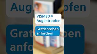 Gratis Augentropfen von VISMED® zum Testen anfordern  Link in den Kommentaren  augen fyp shorts [upl. by Lagasse]