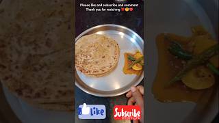 Fry muli parathahealthy and tasty parathaviral YouTube shortsshorts [upl. by Ztirf]