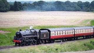 73129 Standard 5  Severn Valley Railway  2014 [upl. by Drusus483]