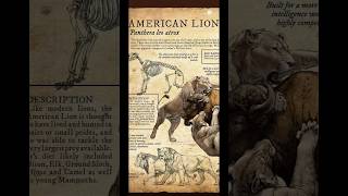 Lions Amongst Many Other Animals ORIGINATED in the Americas 🌎 indigenous history ancientamericas [upl. by Briano]