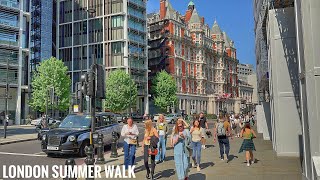 London Walk  Most Expensive Neighborhood in London Belgravia Posh area in Central London 4K HDR [upl. by Airad]