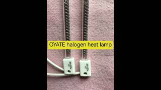 white ceramic infrared halogen heater lamp for flavor wave turbo ovenwhite coated halogen quartz [upl. by Dich732]