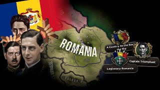 Codreanu Manipulates Romania to Glory  HOI4  Kaiserreich mod [upl. by Eetnom]