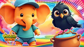 Ek Kauwa Pyasa Tha  एक कौवा प्यासा था  Hindi Nursery Songs For Kids [upl. by Seluj]