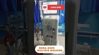 DORA6000HD HAEMODIALYSIS MACHINE how to set up dialysis machinedialysis machine shortvideo [upl. by Halpern]