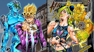 If Giorno had Stone Free amp Jolyne had Gold Experience [upl. by Llirrem]