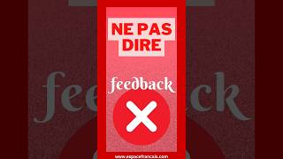 EnFrançais  ❌️ Feedback ✔️ Bilan LangueFrançaise Anglicisme FLE Feedback Bilan évaluation [upl. by Oigile]