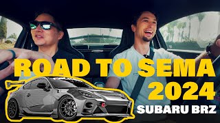 Ride Along in the Subaru BRZ  Craigs Journey From SoCal Import Scene to His First SEMA [upl. by Rhee]