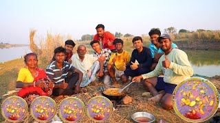 WINTER SEASON PICNIC  how we enjoying our picnic in river side with country chicken recipe [upl. by Franza722]