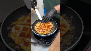 🍽️ Waffle Fry Philly Cheesesteak Shorts [upl. by Negeam453]