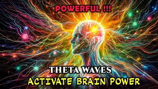 40 Hz THETA WAVES POWER 🧬 Reprogram The Subconscious  ACTIVATE 100 of Your Brain Binaural Beats [upl. by Anilev]