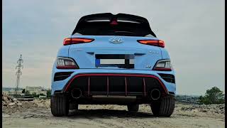 Hyundai Kona N with Remus exhaust [upl. by Petrine]