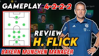 How To Play H Flick Bayern Munchen Manager Efootball Pes 2021 Mobile [upl. by Aneej831]