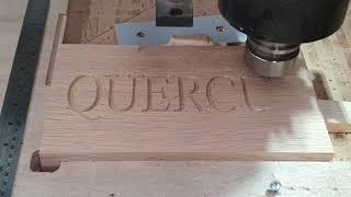 QUERCUS  CNC Oak Sign [upl. by Cullen]