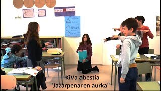 KiVa Abestia quotJazarpenaren aurkaquot bideoklipa  Azkue Lekeitioko Ikastola [upl. by Thant]