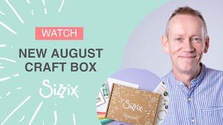 Discover the NEW August Sizzix Craft Box Journaling with designer Pete [upl. by Telocin]