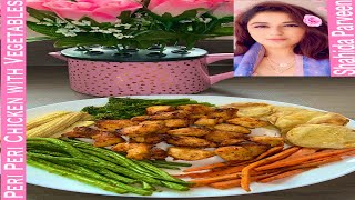 How to make Peri Peri Chicken Recipe  Air Fried amp Healthy Peri Peri amp Lemon amp Herb Chicken Recipe [upl. by Flossy]